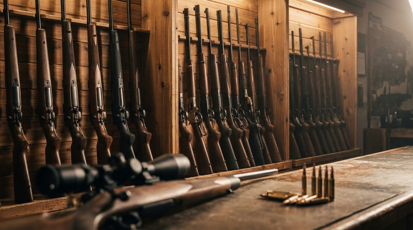Firearms.